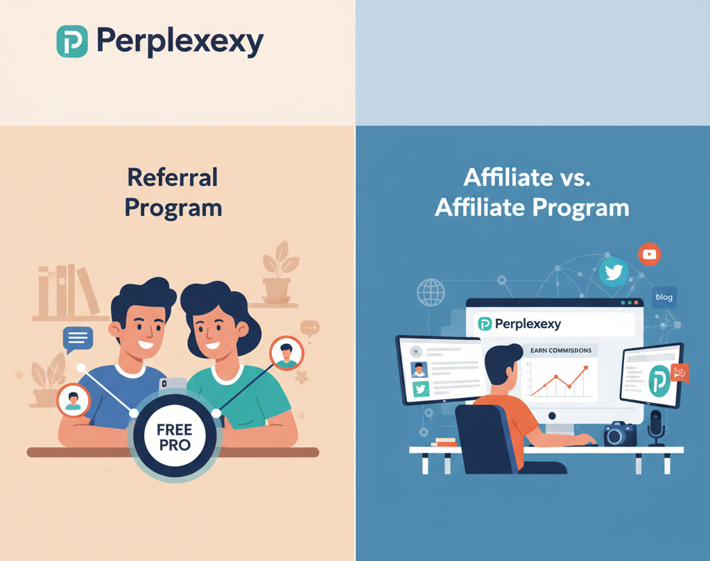 Perplexity Referral vs. Affiliate Program