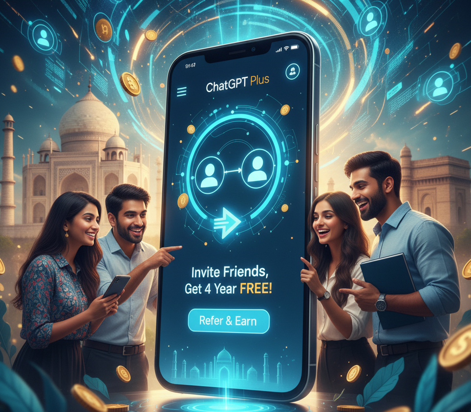 ChatGPT Plus Refer and Earn Program India